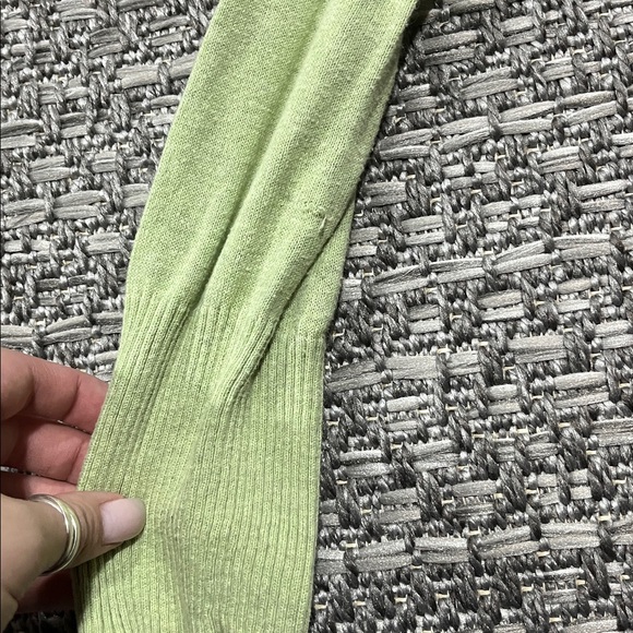 AS IS B.U.M. Equipment | Light Green Cardigan - Picture 7 of 10